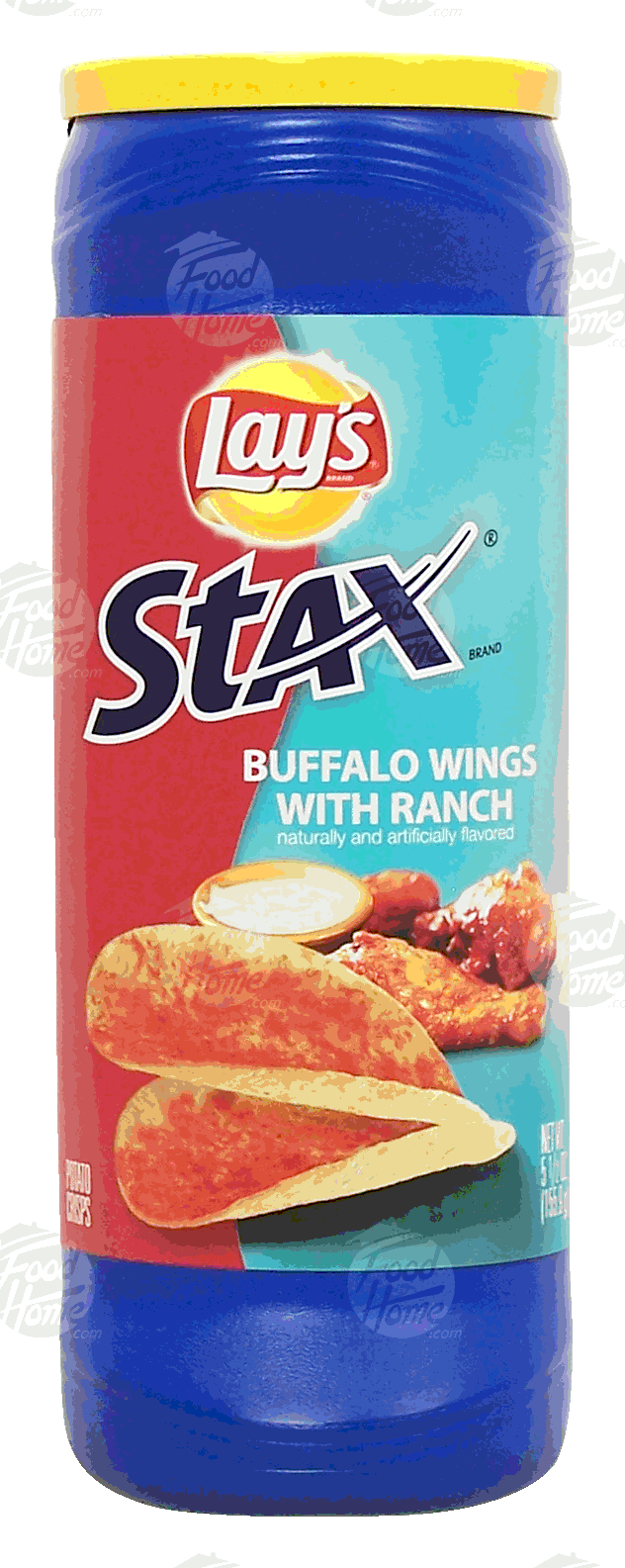 Lay's Stax buffalo wings with ranch flavor potato crisps Full-Size Picture